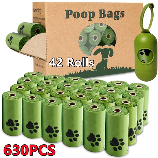 Biodegradable Dog Poop Bags – Eco-Friendly & Leak-Proof Pet Waste Bags