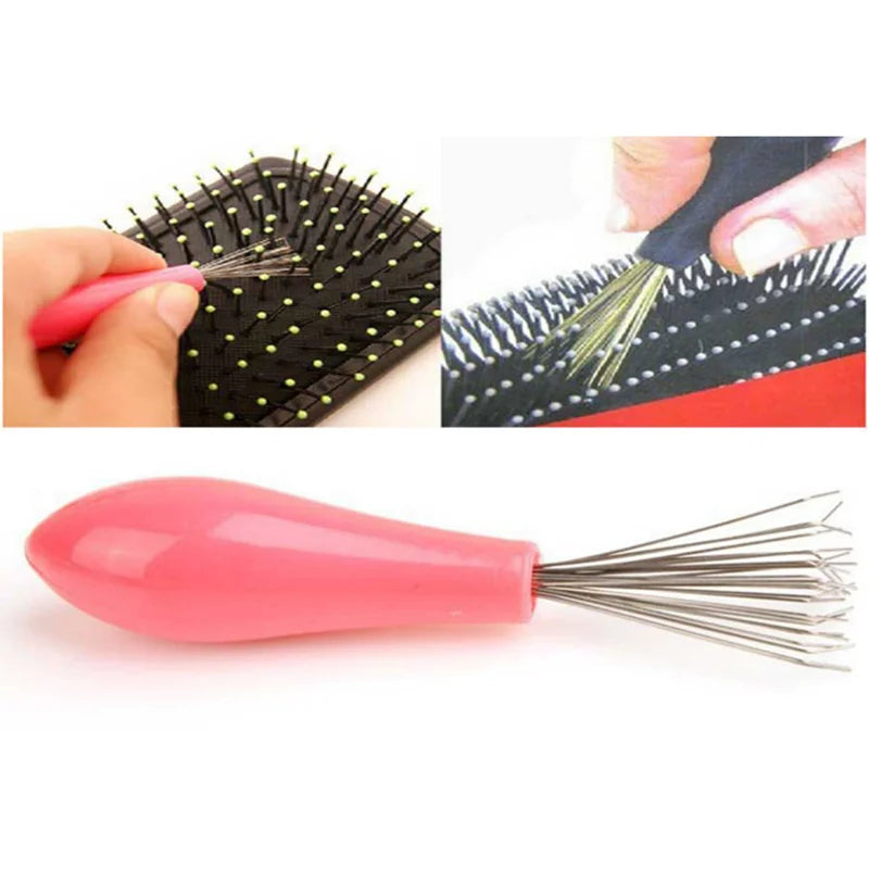 Hair Brush Cleaner – Plastic Handle Brush Remover for Combs & Beauty Tools