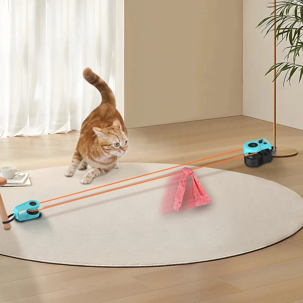 Interactive Cat Toy Wheel Exerciser – Adjustable Speed Treadmill for Indoor Cats