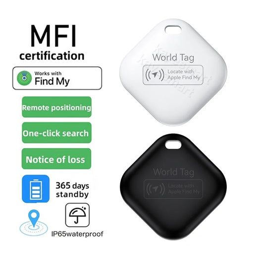 Mini Bluetooth Tracker – Smart GPS iTag for Apple Find My, Key Finder, Pet & Car Locator