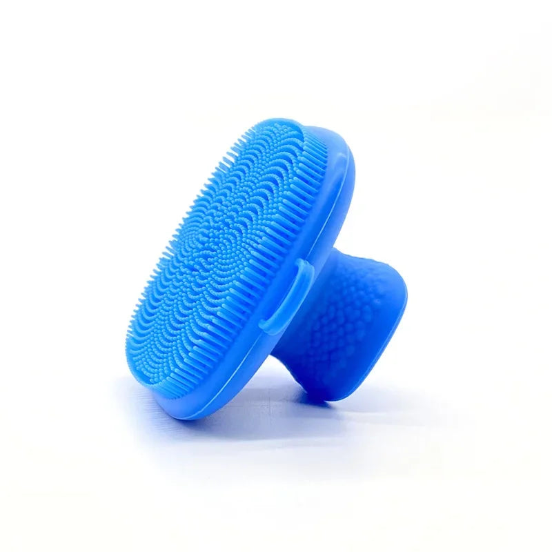 Silicone Face Scrubber – Manual Facial Cleansing Brush for Deep Pore Cleaning & Exfoliation