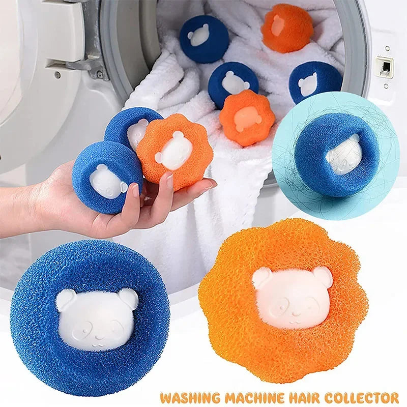 Reusable Pet Hair Remover Laundry Balls – Lint Catcher for Washing Machine, Dog & Cat Fur Removal, Wool Filter, Home Cleaning (1-5pcs)