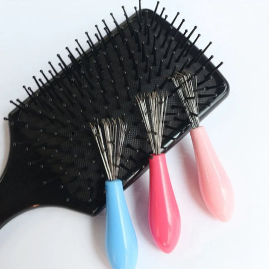 Hair Brush Cleaner – Plastic Handle Brush Remover for Combs & Beauty Tools