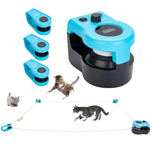 Interactive Cat Toy Wheel Exerciser – Adjustable Speed Treadmill for Indoor Cats