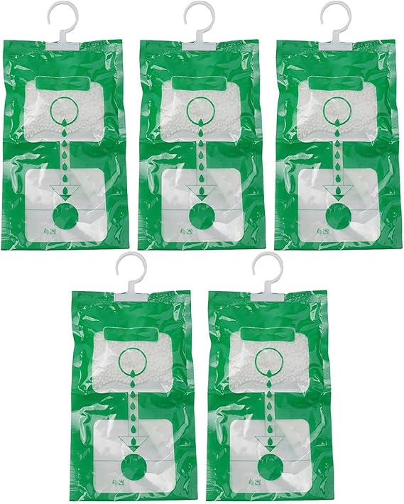 Hangable Moisture Absorber Bags – Closet Dehumidifier, Moldproof & Anti-Humidity, Wardrobe & Room Moisture Control, Eco-Friendly Desiccant